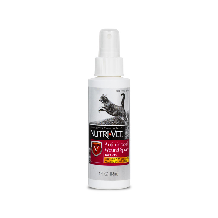 Anti-Microbial Wound Care Spray for Cats - Front