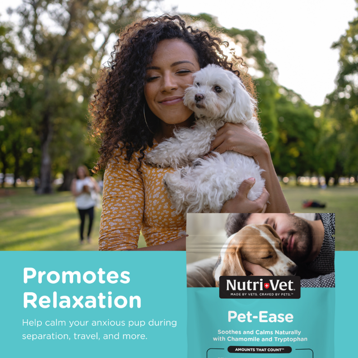 Pet-Ease Soft Chews promote relaxation