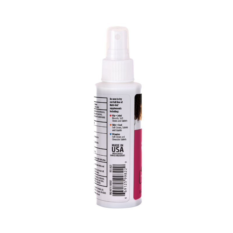 Dog wound spray is a long-acting antimicrobial treatment used to soothe and  treat skin irritation.