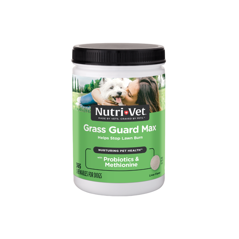 Grass Guard Max Chewable Tablets front